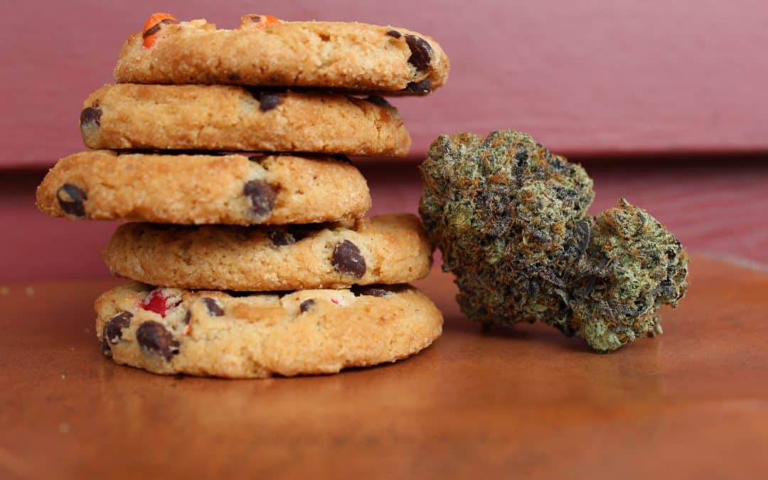 cookies and cannabis buds