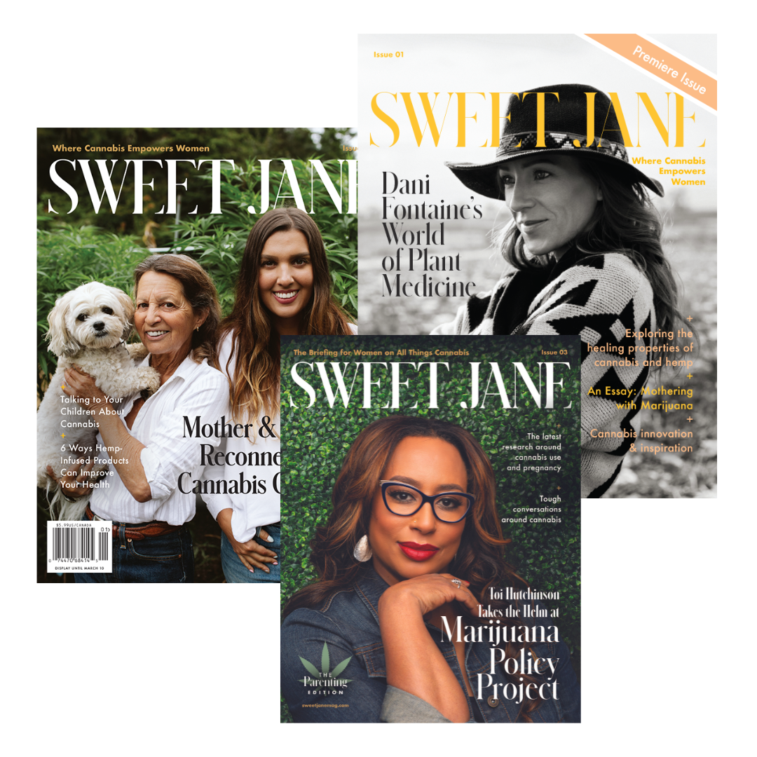 Sweet Jane Magazine covers